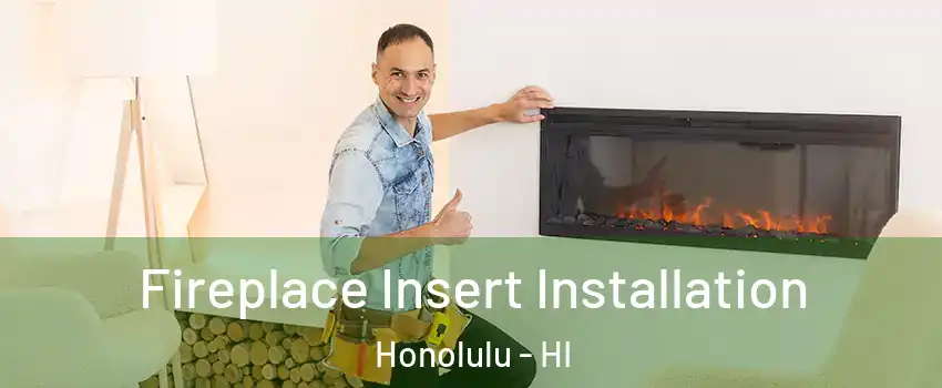  Fireplace Insert Installation Honolulu - HI