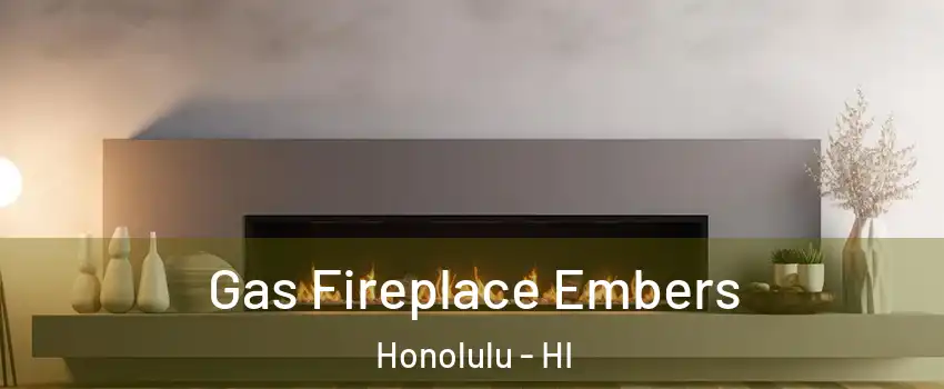  Gas Fireplace Embers Honolulu - HI