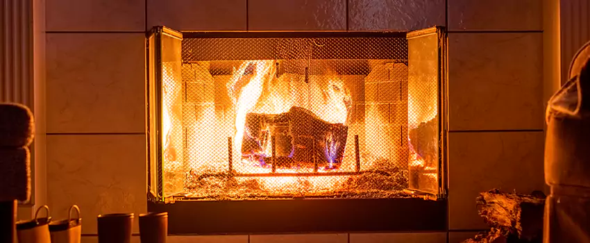 Mendota Hearth Landscape Fireplace Installation in Honolulu, Hawaii