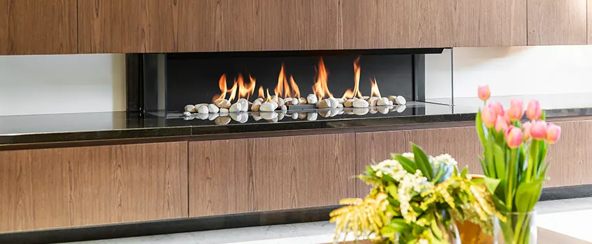 Double-height Fireplace Design Refurbishment in Honolulu, Hawaii