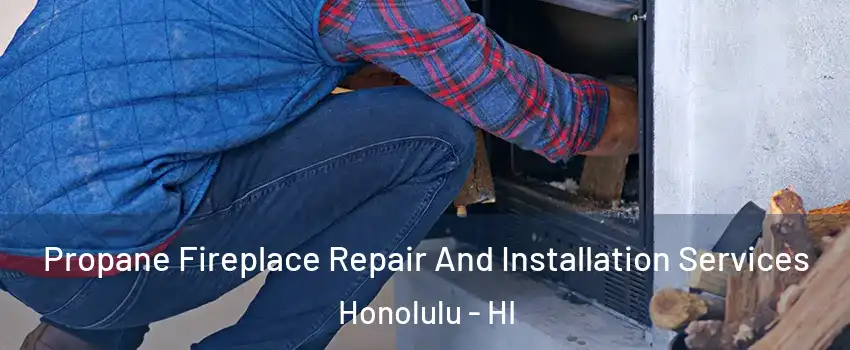  Propane Fireplace Repair And Installation Services Honolulu - HI
